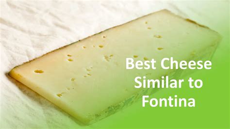 what cheeses are similar to fontina